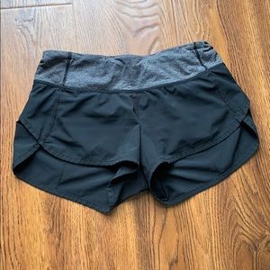Lululemon track shorts